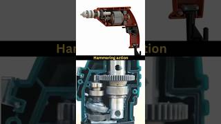 Hammering Action  Drill Machine Working Mechanism caddesign drill hammer drillbeat fabrication [upl. by Leval970]