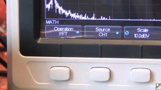 FFT measurements with Siglent Oscilloscopes [upl. by Naj]