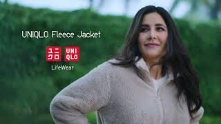 UNIQLO Fleece Jacket Collection featuring Katrina Kaif [upl. by Slohcin]