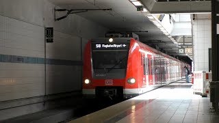 Ismaning mit modernisierten ET 423 der SBahn München auf der FlughafenLinie S8 [upl. by Berey]