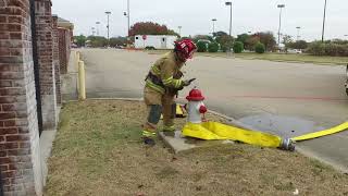 GFD Training Minutes  Catching the Hydrant [upl. by Nnylidnarb]