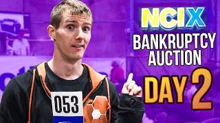 NCIX Bankruptcy Auction  Day 2 FINALE [upl. by Renmus]