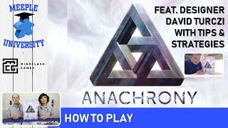 Anachrony Board Game – How to Play featuring designer David Turczi [upl. by Brandon]