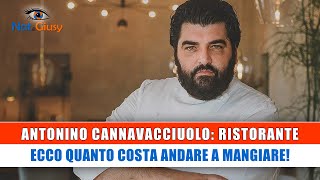 Antonino Cannavacciuolo Ristorante Ecco Quanto Costa Un Menù [upl. by Errol]