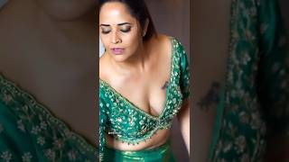 Anasuya Hot Cleavage show [upl. by Gregory]