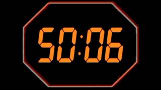 1 hour Alien Self Destruct Nostromo countdown timer [upl. by Armahs5]