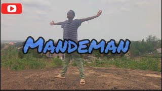 MANDEMAN  small doctor ft davido official dance video [upl. by Peria]