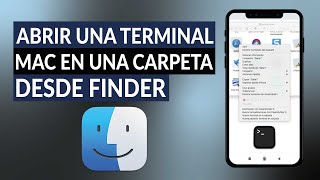 ¿Cómo abrir una TERMINAL MAC en una carpeta desde Finder  Guía fácil [upl. by Mikol]