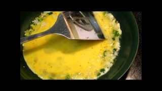 Simple 3 Egg Omelet Recipe  How to make an Omelette [upl. by Haggai]