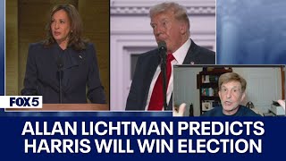 Presidential predictor Allan Lichtman stands by call that Harris will win 2024 election [upl. by Rubliw227]