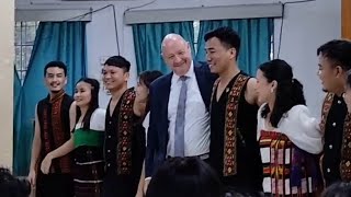 The Danish Ambassador HEFreddy Svane participates in Kuki traditional dance [upl. by Yarazed]