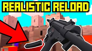 Krunkerio i Added NEW Reload Animation Into My ACTUAL GAME [upl. by Kreit]