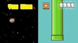 HOW TO BEAT FLAPPY BIRD HIGHEST SCORE POSSIBLE AND THE ENDING [upl. by Suidualc]