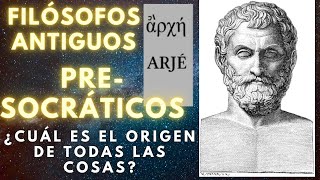 ¿Quiénes eran y qué decían Tales Anaxímenes y Anaximandro sobre el origen de todoPresocráticos [upl. by Abehsile960]