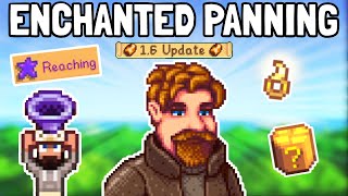 Iridium Pan PLUS Exclusive Enchantments in Stardew Valley 16 [upl. by Naawaj]