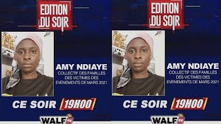 Edition Du Soir De Ce Lundi 03 Mars 2024 Invité AMY NDIAYE Sur Walf Tv [upl. by Aihsemak]