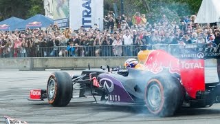 Red Bull Formel 1 Showrun 2015 in Wien [upl. by Martita850]