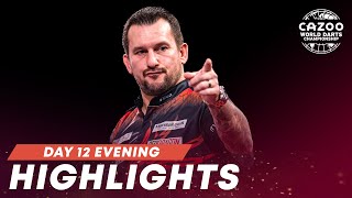 ALLY PALLY ROCKED  Day 12 Evening Highlights  202223 Cazoo World Darts Championship [upl. by Yrolg]