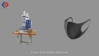 Foam Dust Mask Machine Dust Sponge Face Mask Machine [upl. by Notgnilra579]