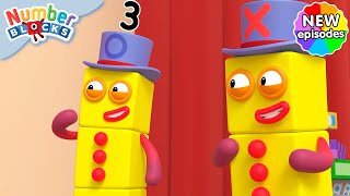 Grid Games Galore  S7 E7  Learn Times Tables  Numberblocks [upl. by Mckinney722]