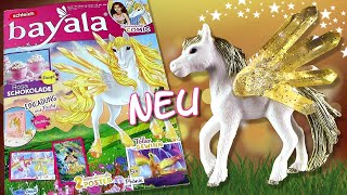 Schleich ® Bayala ® Magazin Nr 45 mit Magisches Fohlen Solia amp Kette mit Anhänger [upl. by Kcirddec]