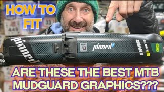 HOW TO FIT THE BEST MOUNTAIN BIKE MUDGUARD GRAPHICS [upl. by Gridley]