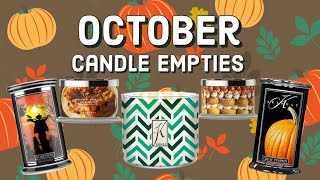 October Candle Empties [upl. by Arral]