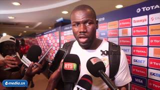 Kalidou Koulibaly aux journalistes  quotLes problèmes cest vous qui les créezquot [upl. by Noval750]