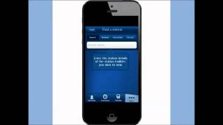 How to access Cycle Information on the National Rail Enquiries iPhone app video [upl. by Sualohcin]