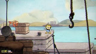 Cuphead Perilous Piers Run N Gun [upl. by Teyugn]