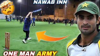 Aj Hum Inauguration Kerne Aye NAWAB INN Indoor Cricket Setup Sadar Karachi 🏏 [upl. by Nifled]