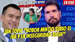 LA RC NO APOYA LA LEY DE TURISMO  SOS COTOPAXI FUE GASEADO POR EL GOBIERNO DE NOBOA [upl. by Etoile]