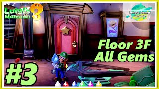 Luigis Mansion 3  All Gem Locations [upl. by Varini444]