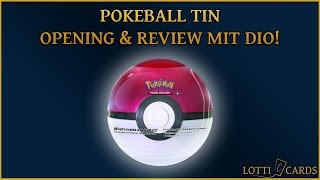 Pokéball Tin  Opening amp Review mit Dio [upl. by Oigile]