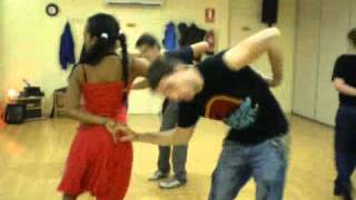 Clases de salsa Cubana con Pedro Gea Y Linet Cruz en ASISEBAILA [upl. by Yancey]