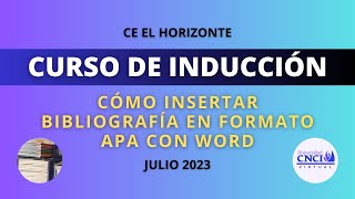 Cómo usar las Normas APA en WORD 7ma Edición 2024  NORMAS APA ULTIMA EDICIÓN [upl. by Irret952]