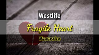 Westlife  Fragile Heart Karaoke [upl. by Imojean740]