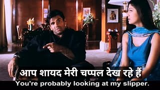 Learn English through subtitles  dhadkan movies subtitles for English practice  83 [upl. by Suciram]