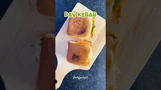 Pav kebabBun kebab recipestreet pav kebab recipe kebab muttonkebab [upl. by Nair]