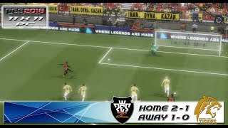 PES 2018  11vs11  » Season 1  Round 1 « Zockerfreunde vs Tigers ⚽️🏆 [upl. by Savanna]