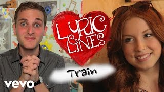 VEVO  Vevo Lyric Lines Ep 14  Train [upl. by Airetnuhs]