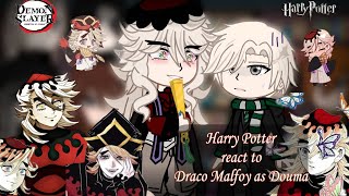 Harry Potter react to Draco Malfoy as Douma  11  hp x ds  EngRus [upl. by Bala766]