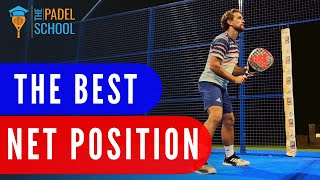 What is a GOOD Net Position Padel Tactics [upl. by Peugia]