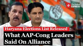 AAP Congress Release Candidate List Amid Alliance Speculations Leaders Criticise BJP [upl. by Gorlin742]