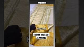 pure kanjivaram bridal silk sarees saree youtubeshorts [upl. by Streeter597]