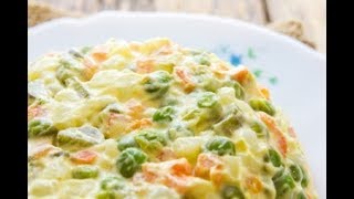 SALADA DE MAIONESE SUPER FÁCIL DE FAZER E DELICIOSA [upl. by Lennon]