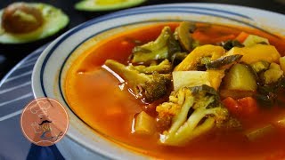 Sopa de Verduras Nutritiva y Deliciosa [upl. by Edmea]