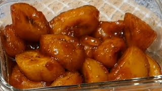 Minatamis na Saging  Sweetened banana Recipe [upl. by Corydon]