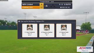 Cobras 12U vs WPA United 20240711 [upl. by Bunker]