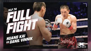 KLF 74 Huang Kai v Danil Vinnik FULL FIGHT [upl. by Ennairrek734]